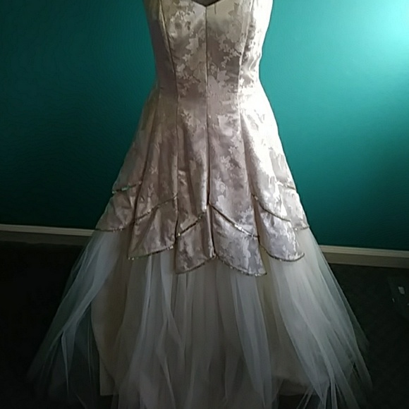 sachin and babi light blue dress My Mira Couture Wedding Dress Try-On: Neta Dover & Eva Lendel Review